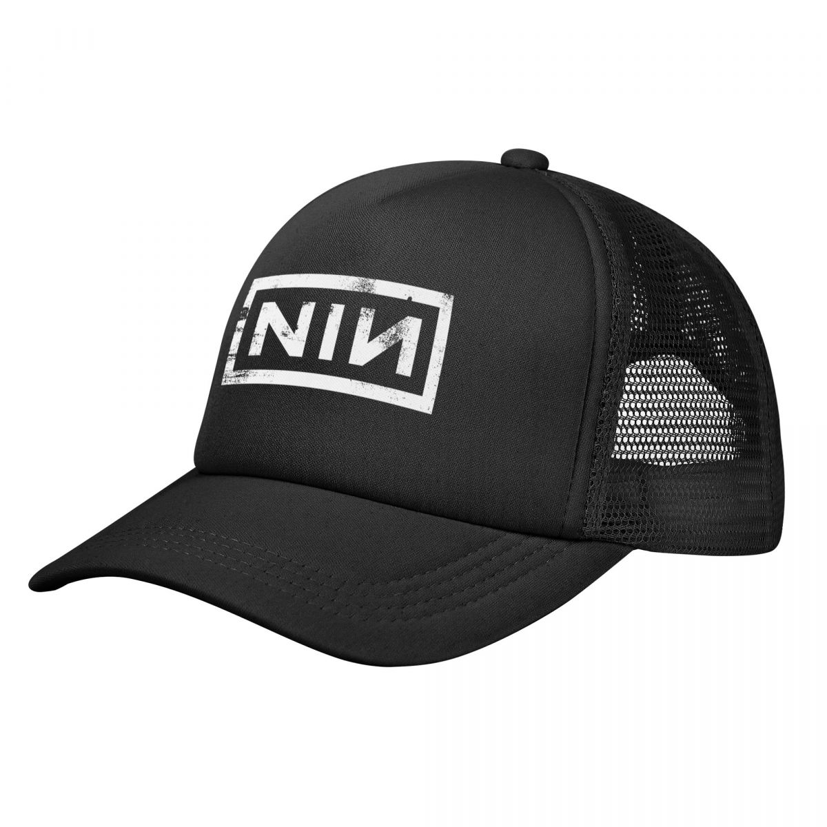 Trucker Cap Mesh - NIN Music Band topi bisbol Mesh
