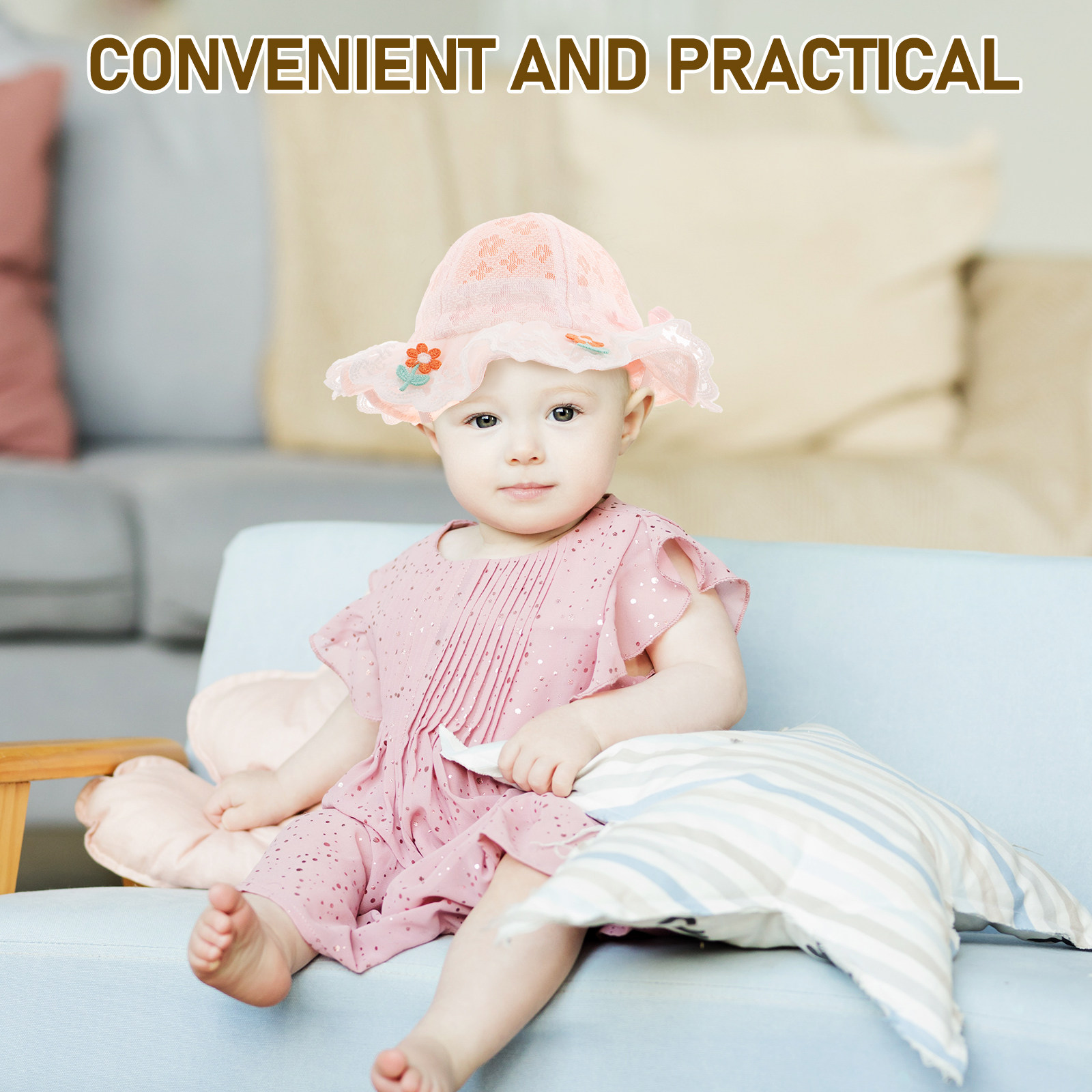 Topi Musim Panas untuk Bayi Pe - Sun Hat Wide Brim ulasan dan harga