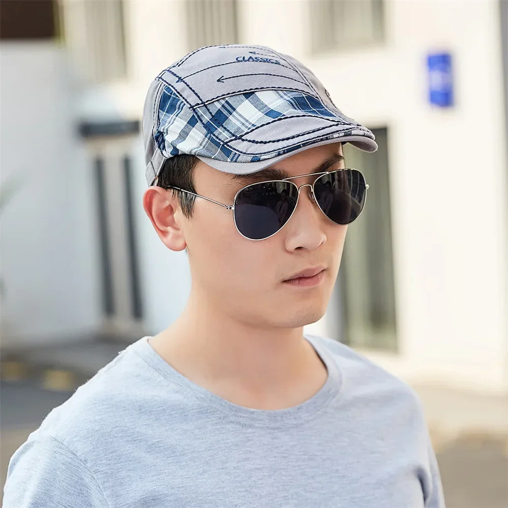 Topi Newsboy Katun Bermerek 20 - Newsboy Cap Ivy ulasan dan harga