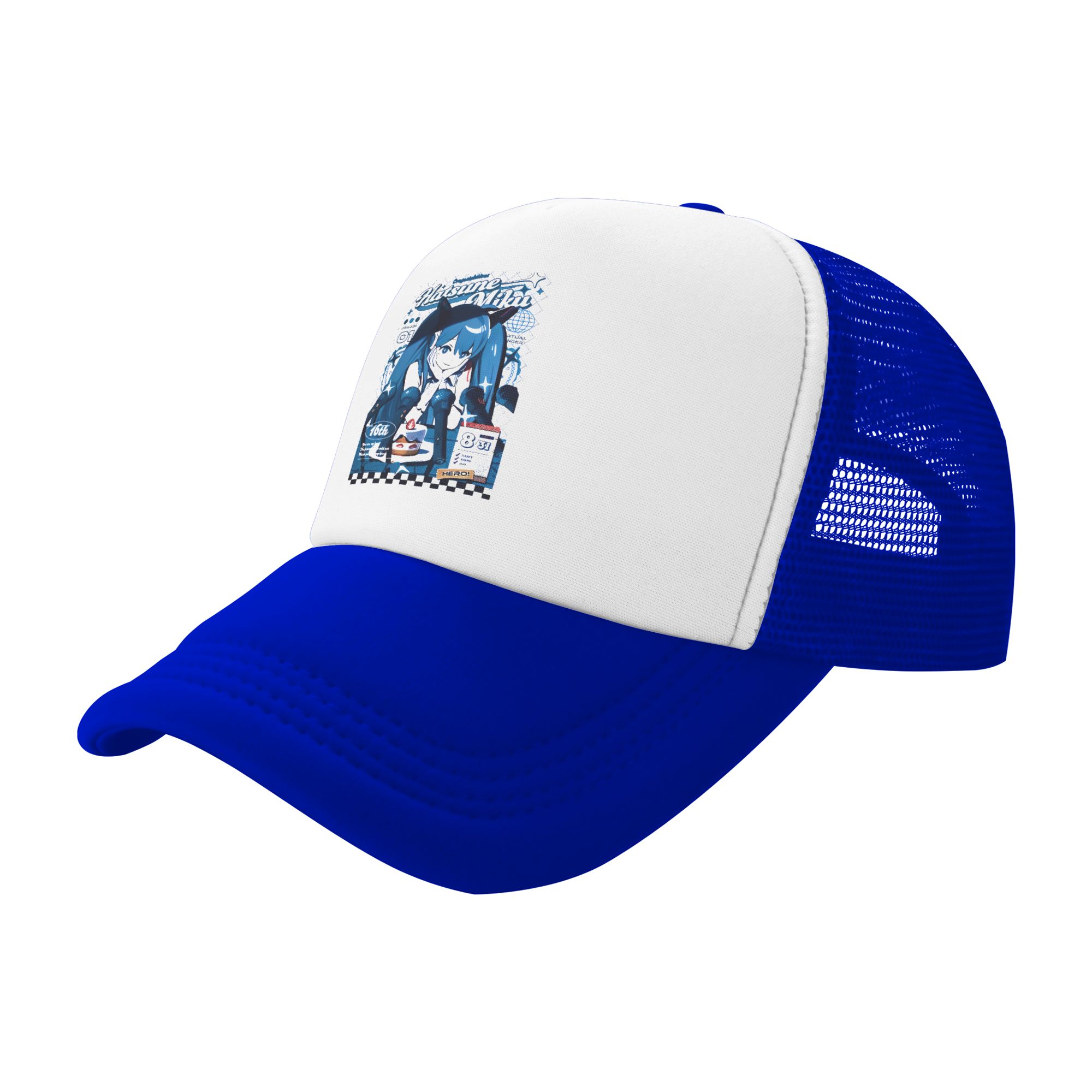 Topi Hatsune Miku, Topi Trucke - Trucker Cap Mesh ulasan dan harga