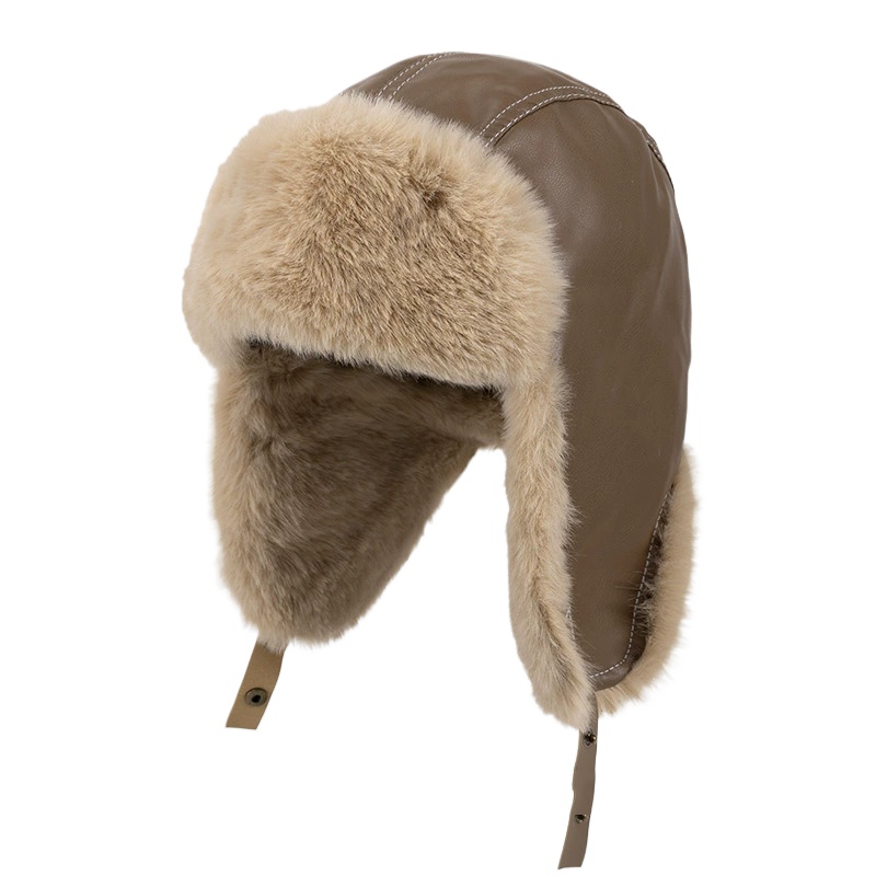 Topi Ushanka Rusia Tebal Hanga - Trapper Hat Ear Flap ulasan dan harga