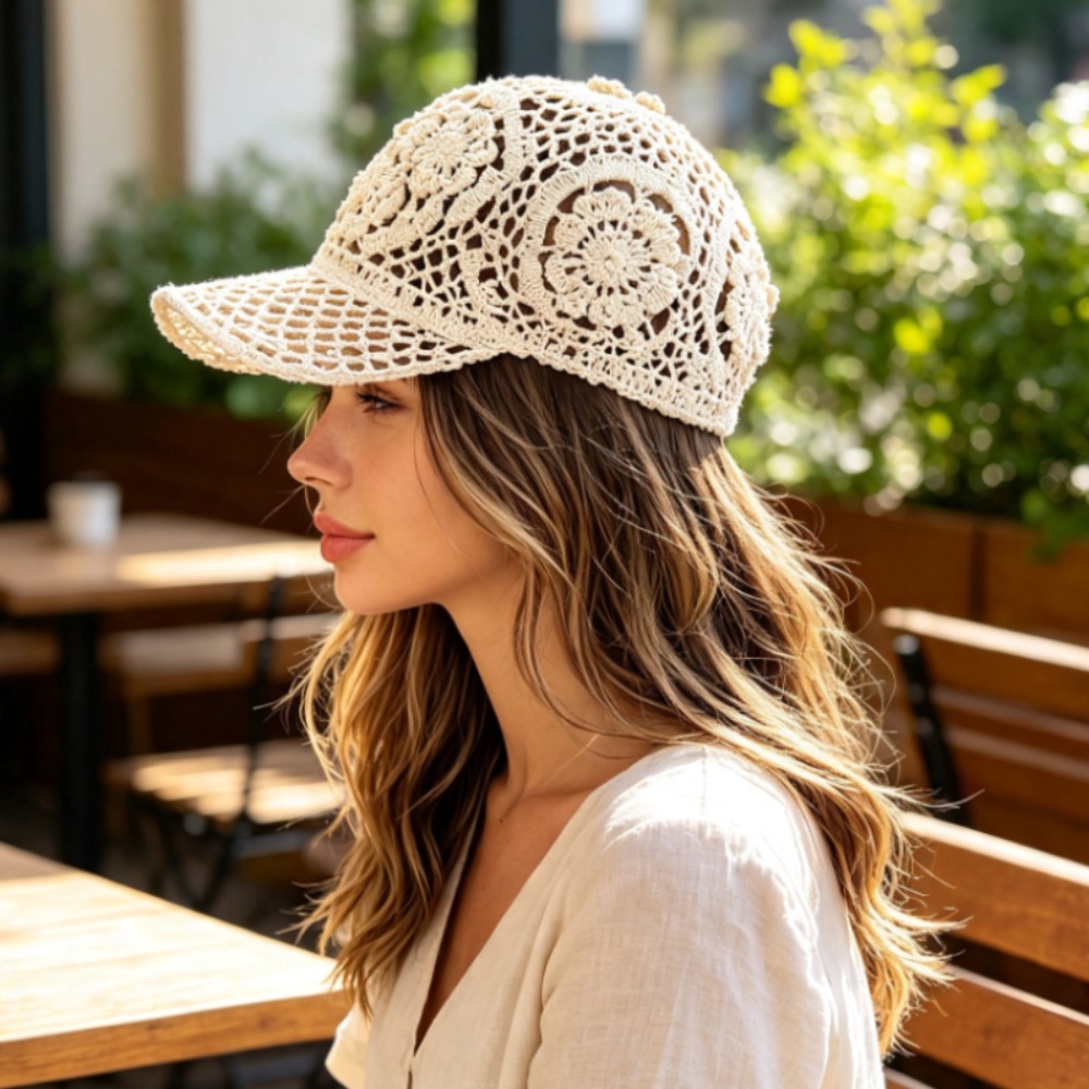 Topi Baseball Rajutan Tangan B - Baseball Cap Structured ulasan dan harga