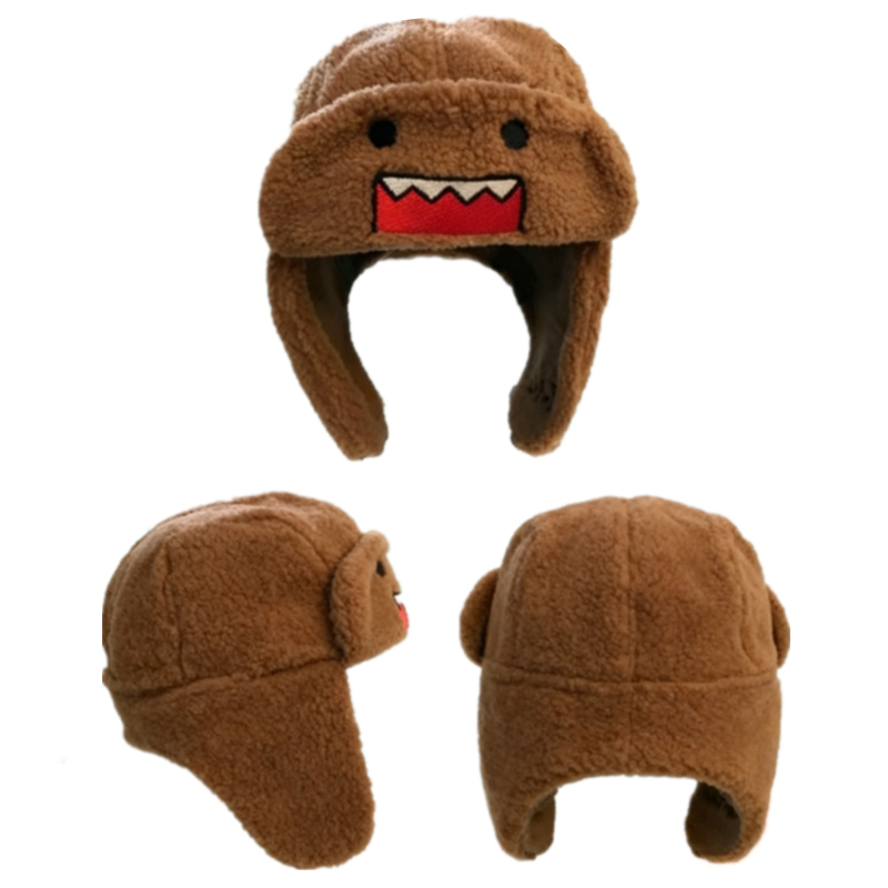 Topi Anime Domo Kun Ushanka To - Winter Trapper Hat ulasan dan harga