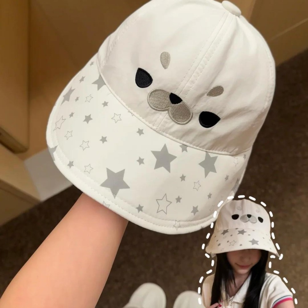 Topi Bucket Kartun Lucu Berben - Sun Hat Wide Brim ulasan dan harga