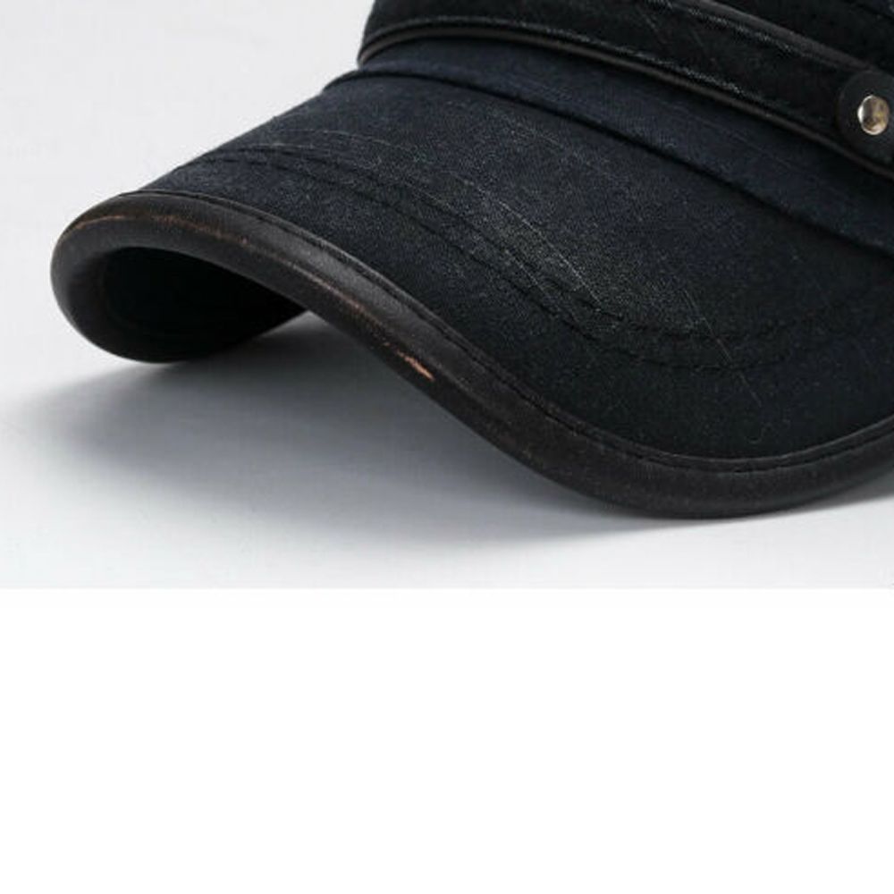 Topi Baseball Denim Pria Model - Snapback Hat Flat ulasan dan harga