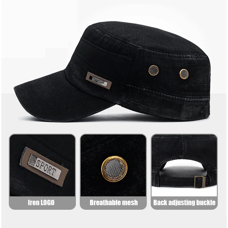 Topi datar kadet militer mode  - Snapback Hat Flat ulasan dan harga