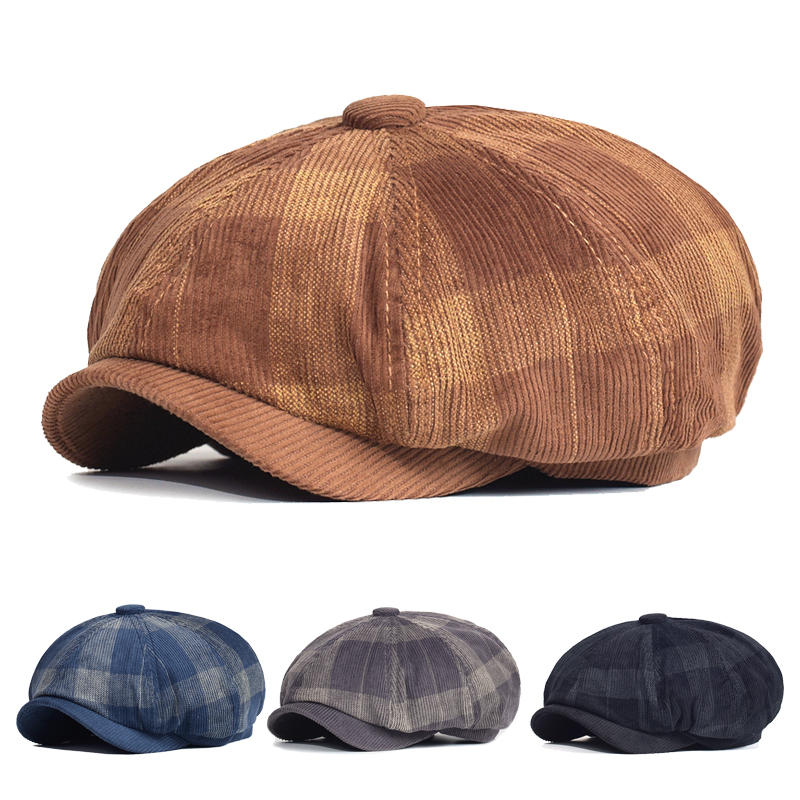 Topi Koran Tebal Kotak-kotak M - Dad Hat Cotton ulasan dan harga